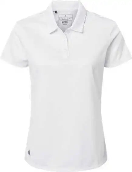 Adidas A581 Women’s Micro Pique Polo White