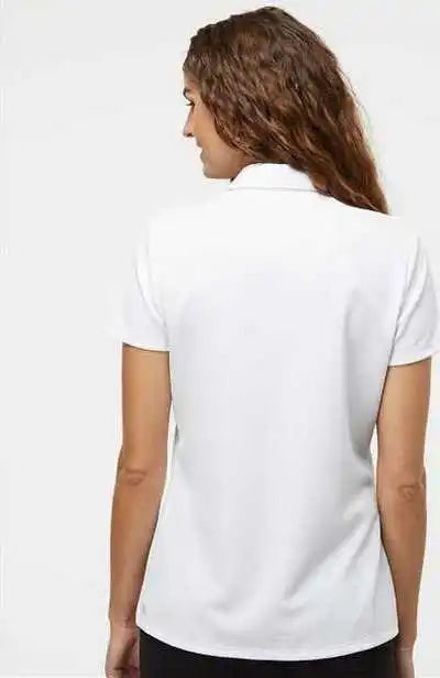 Adidas A581 Women’s Micro Pique Polo White