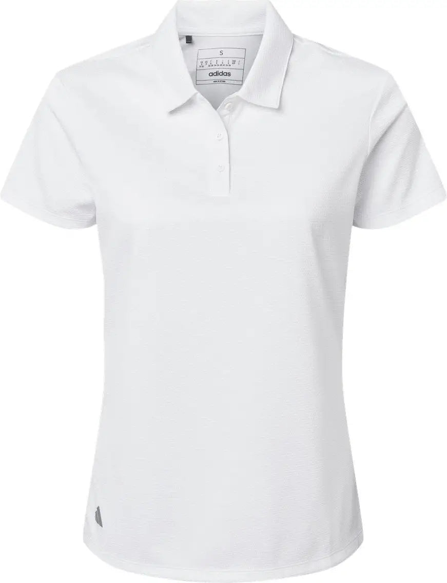 Adidas A581 Women’s Micro Pique Polo - White