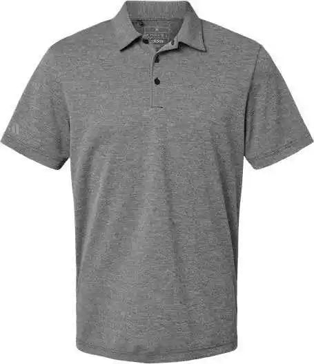 Adidas A582 Heathered Polo Black Melange