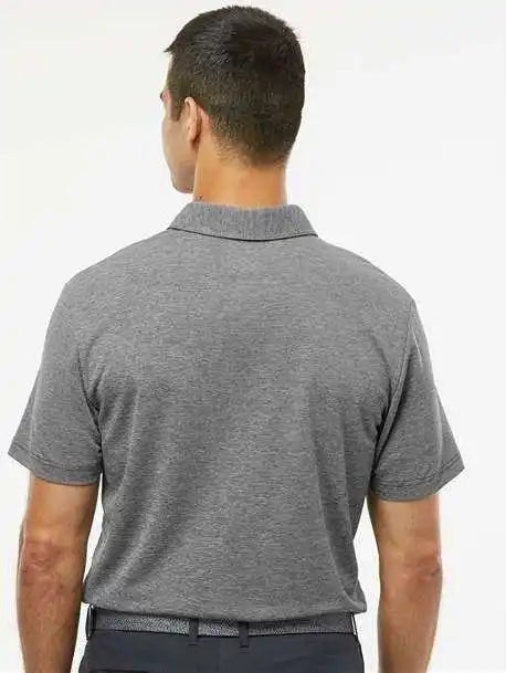 Adidas A582 Heathered Polo Black Melange