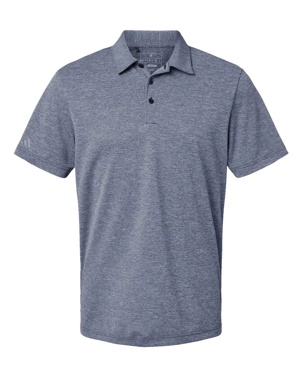 Adidas A582 Heathered Polo - Collegiate Navy Melange