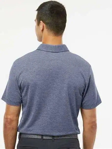 Adidas A582 Heathered Polo Collegiate Navy Melange
