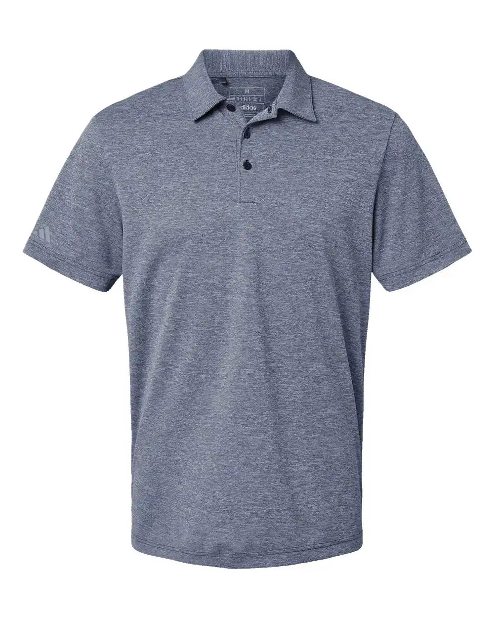 Adidas A582 Heathered Polo - Collegiate Navy Melange - s