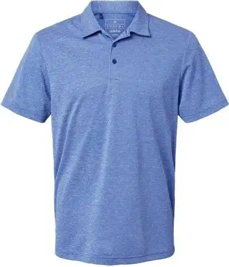 Adidas A582 Heathered Polo - Collegiate Royal Melange