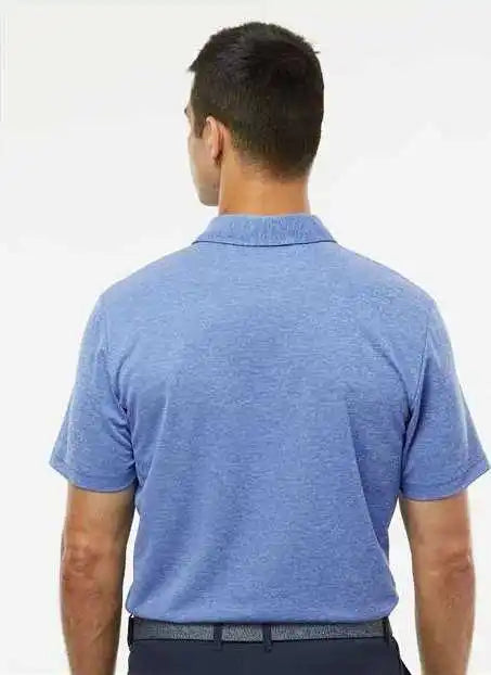 Adidas A582 Heathered Polo - Collegiate Royal Melange