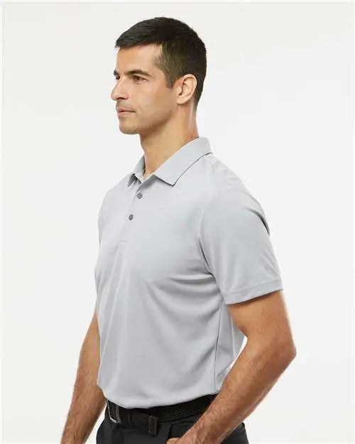 Adidas A582 Heathered Polo - Grey Two Melange