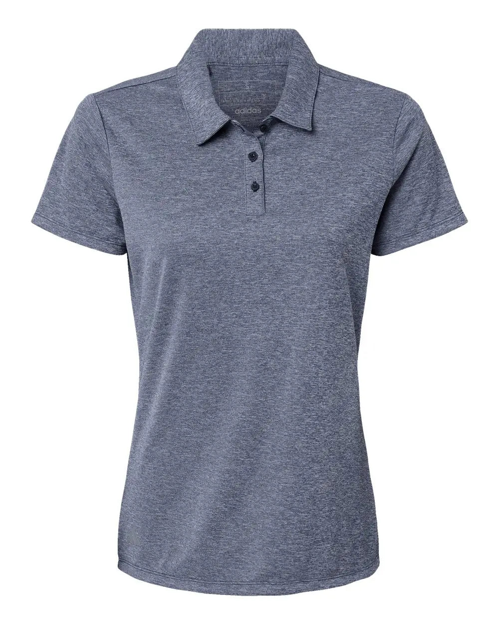 Adidas A583 Women’s Heathered Polo - Collegiate Navy Melange - Xs