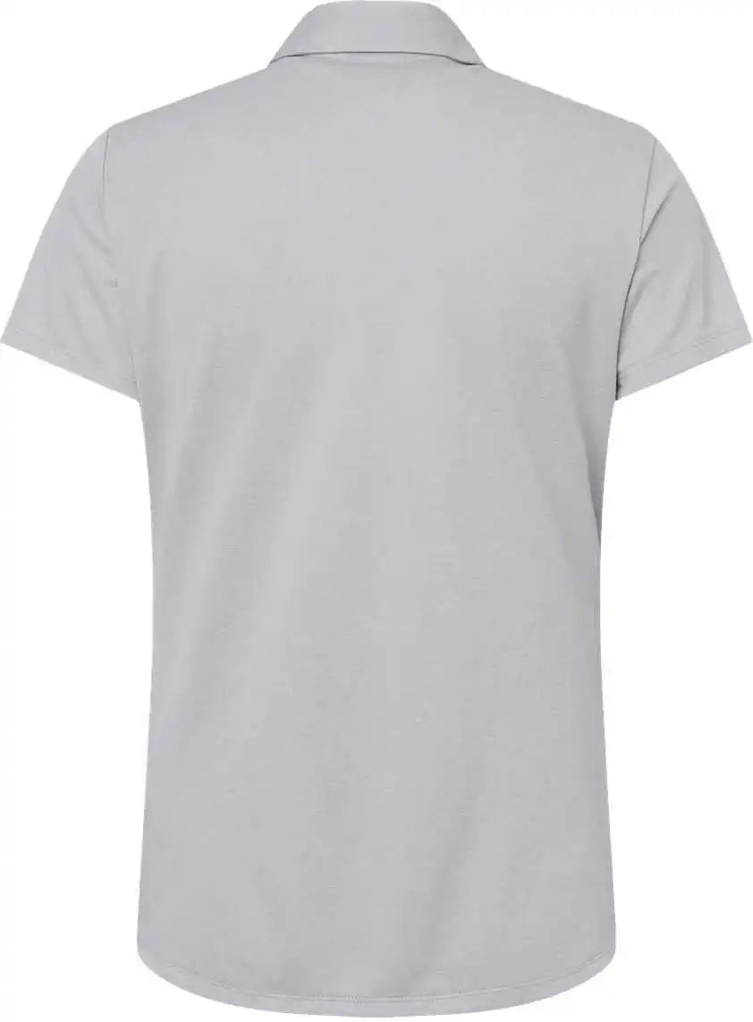 Adidas A583 Women’s Heathered Polo - Gray Two Melange