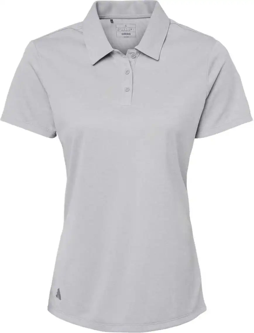 Adidas A583 Women’s Heathered Polo Gray Two Melange
