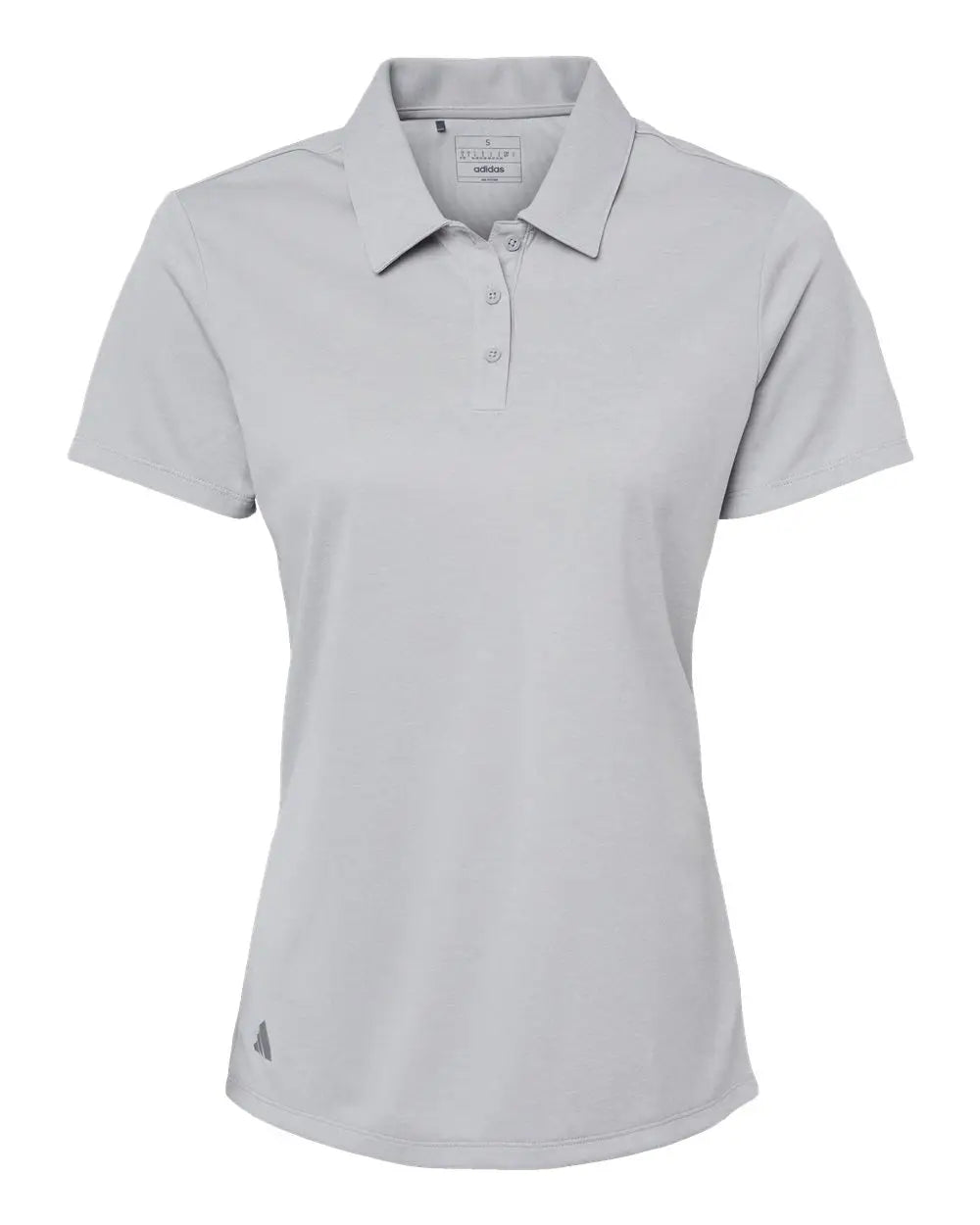 Adidas A583 Women’s Heathered Polo - Grey Two Melange - Xs
