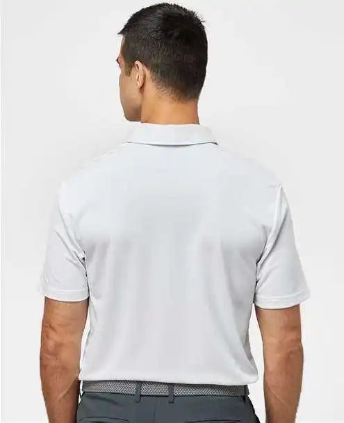 Adidas A585 Camo Chest Print Polo White