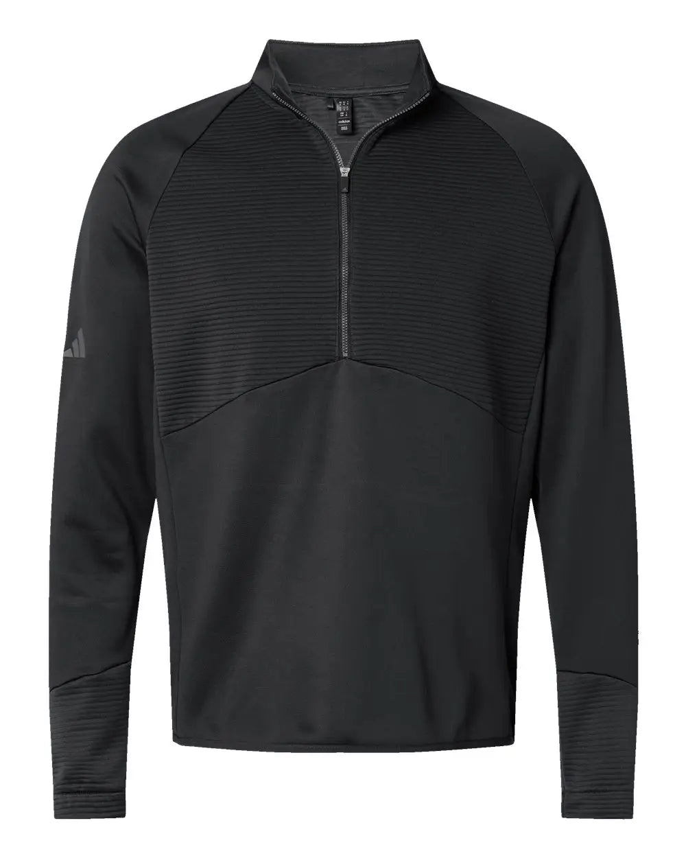 Adidas A587 Quarter-zip Pullover - Black