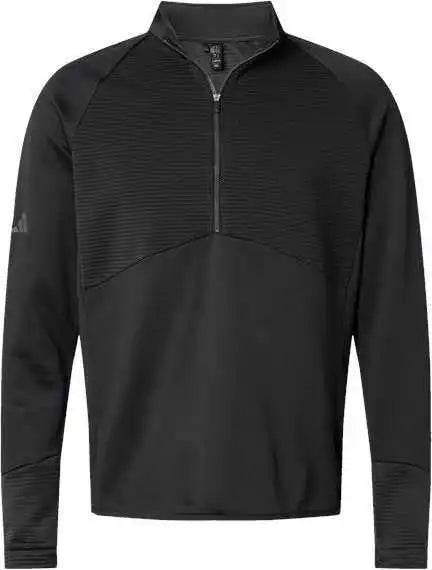 Adidas A587 Quarter-zip Pullover - Black