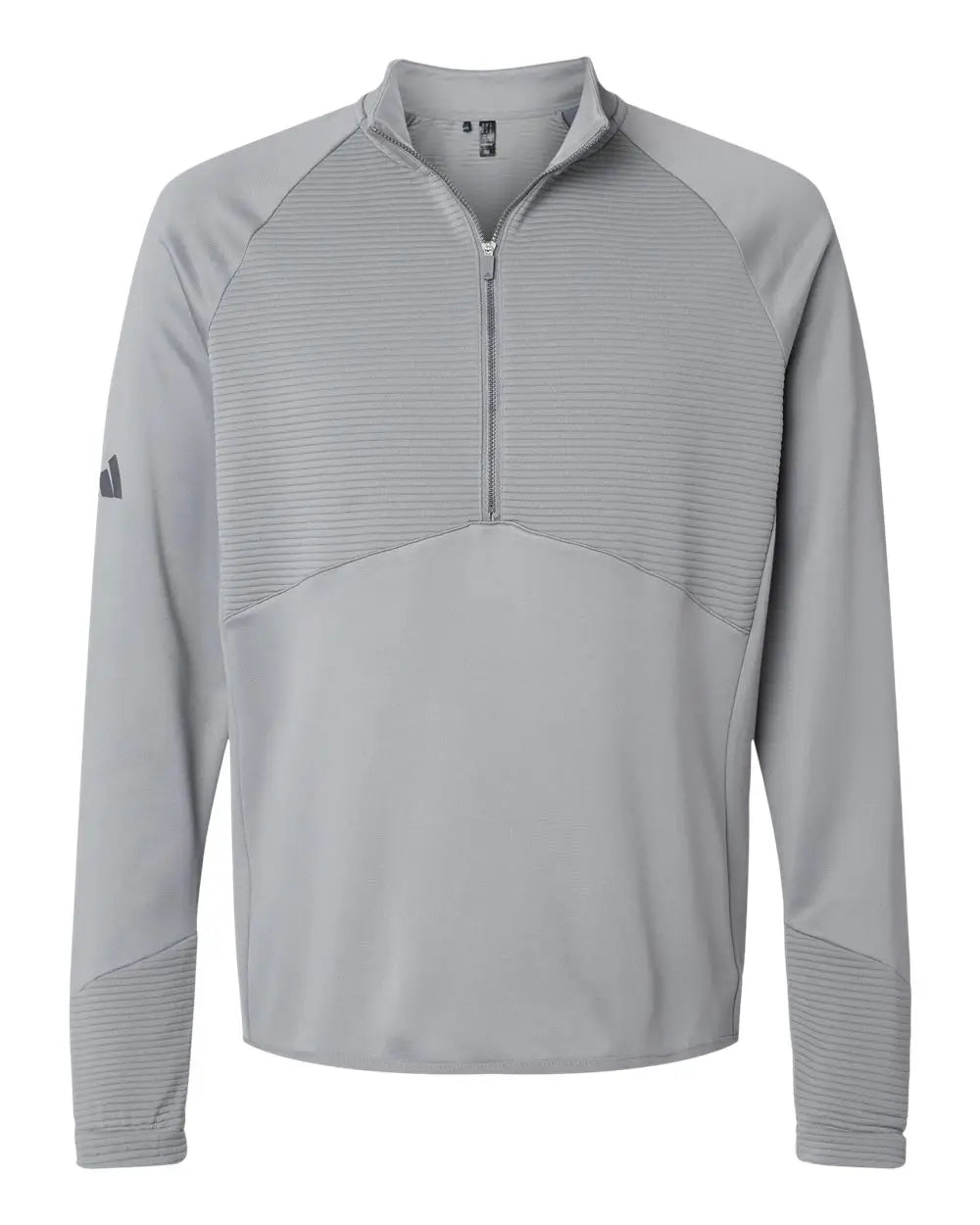 Adidas A587 Quarter-zip Pullover - Grey Three