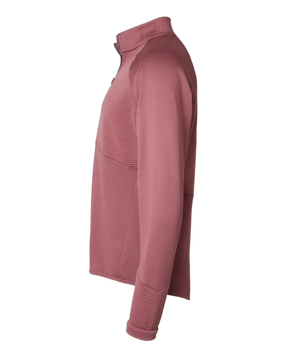Adidas A587 Quarter-zip Pullover - Quiet Crimson