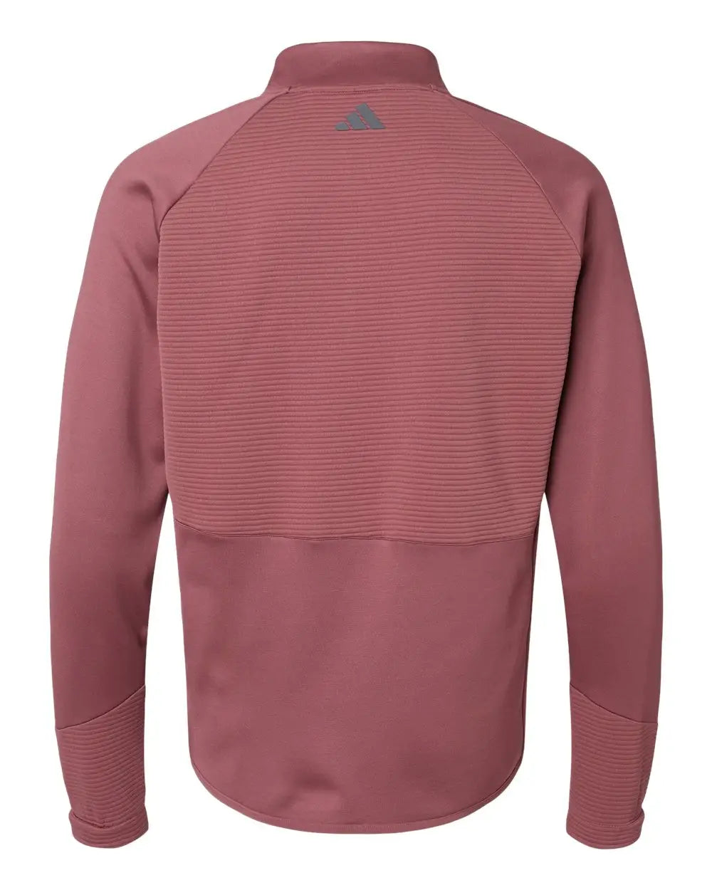 Adidas A587 Quarter-zip Pullover - Quiet Crimson