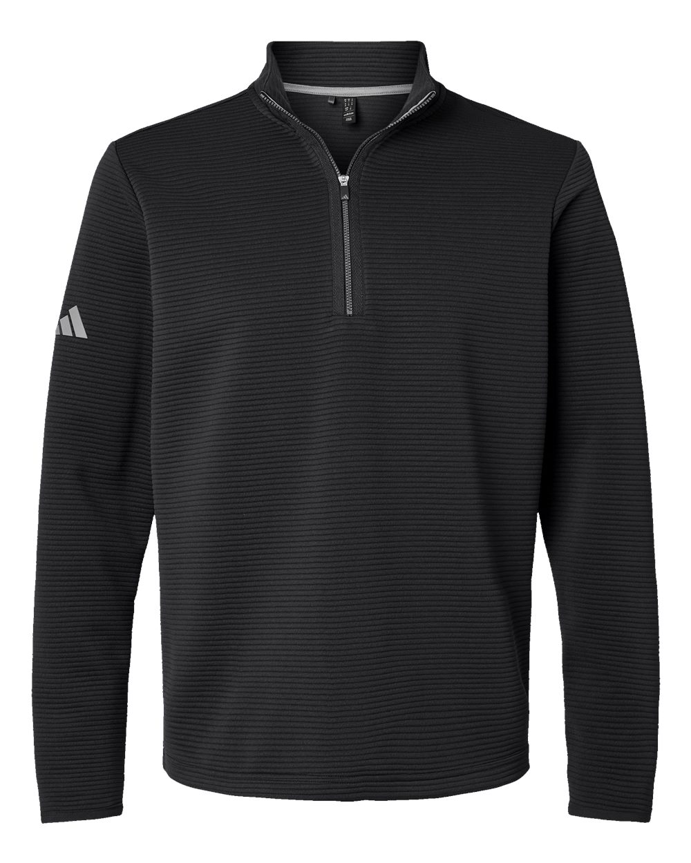 Adidas A588 Spacer Quarter-zip Pullover - Black
