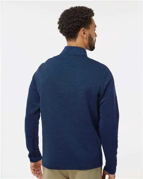 Adidas A588 Spacer Quarter Zip Pullover Collegiate Navy