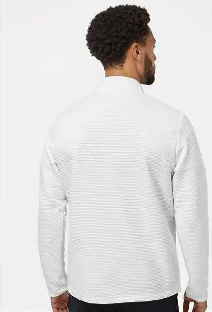 Adidas A588 Spacer Quarter Zip Pullover Core White