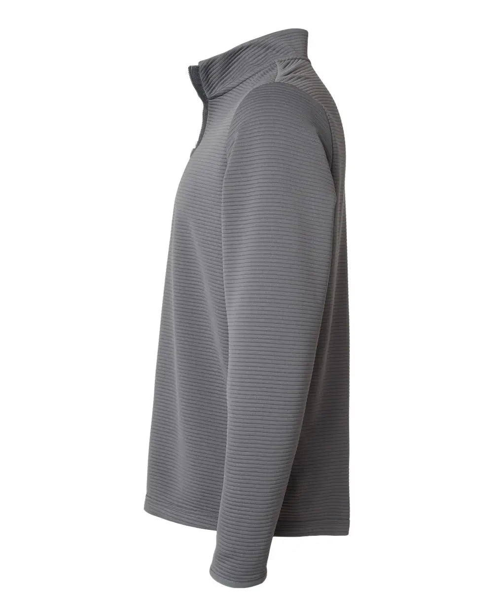 Adidas A588 Spacer Quarter-zip Pullover - Gray Five