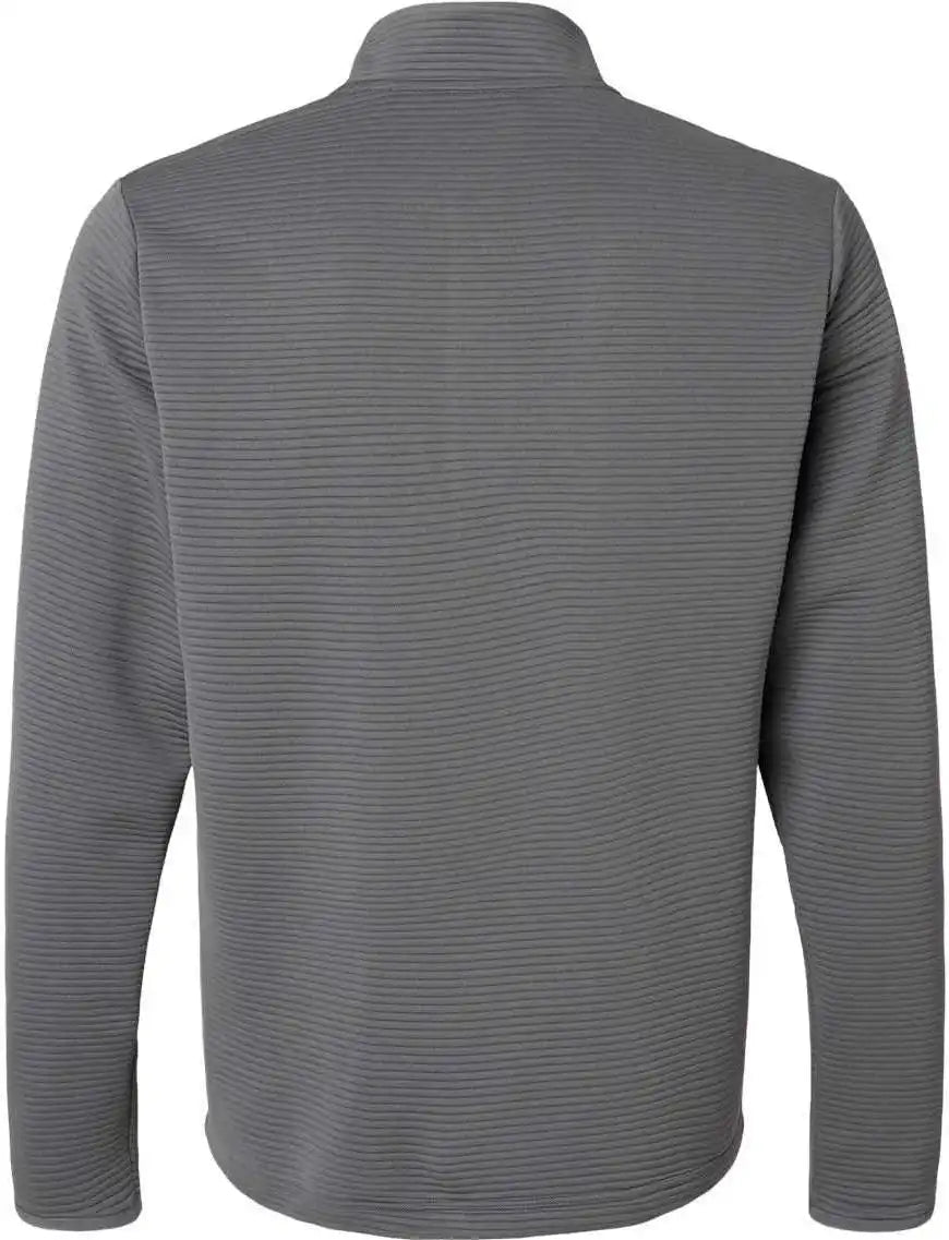 Adidas A588 Spacer Quarter-zip Pullover - Gray Five