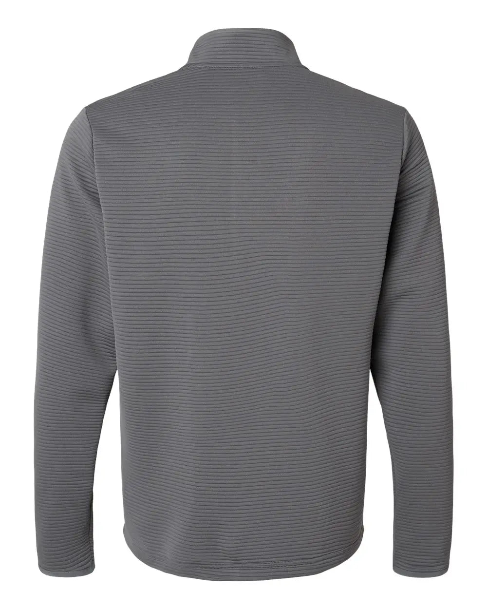 Adidas A588 Spacer Quarter-zip Pullover - Gray Five