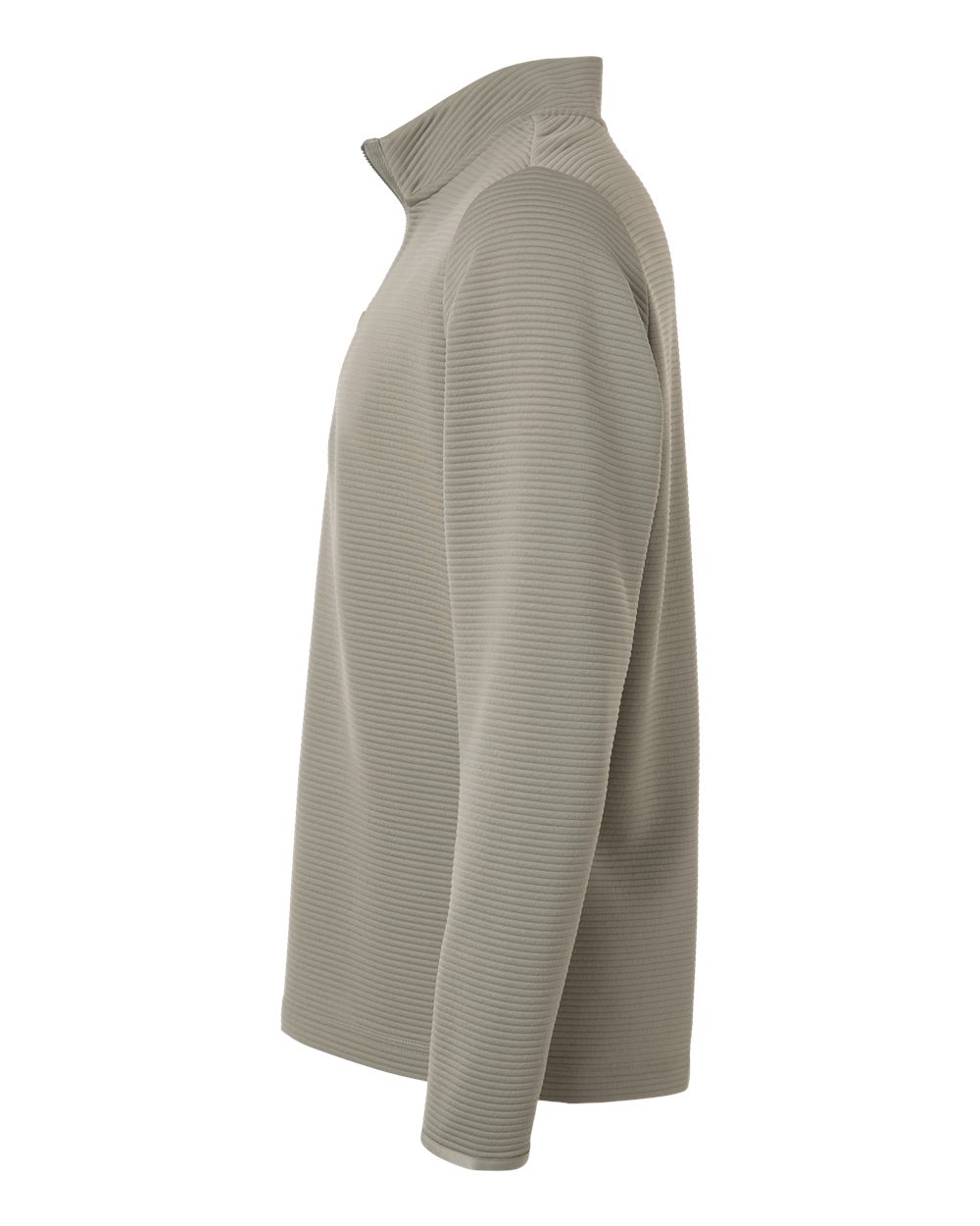 Adidas A588 Spacer Quarter-zip Pullover - Silver Pebble