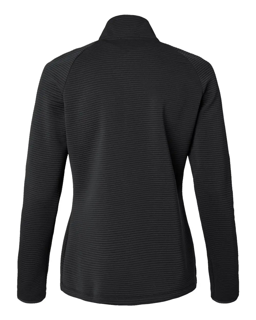 Adidas A589 Women’s Spacer Quarter-zip Pullover - Black