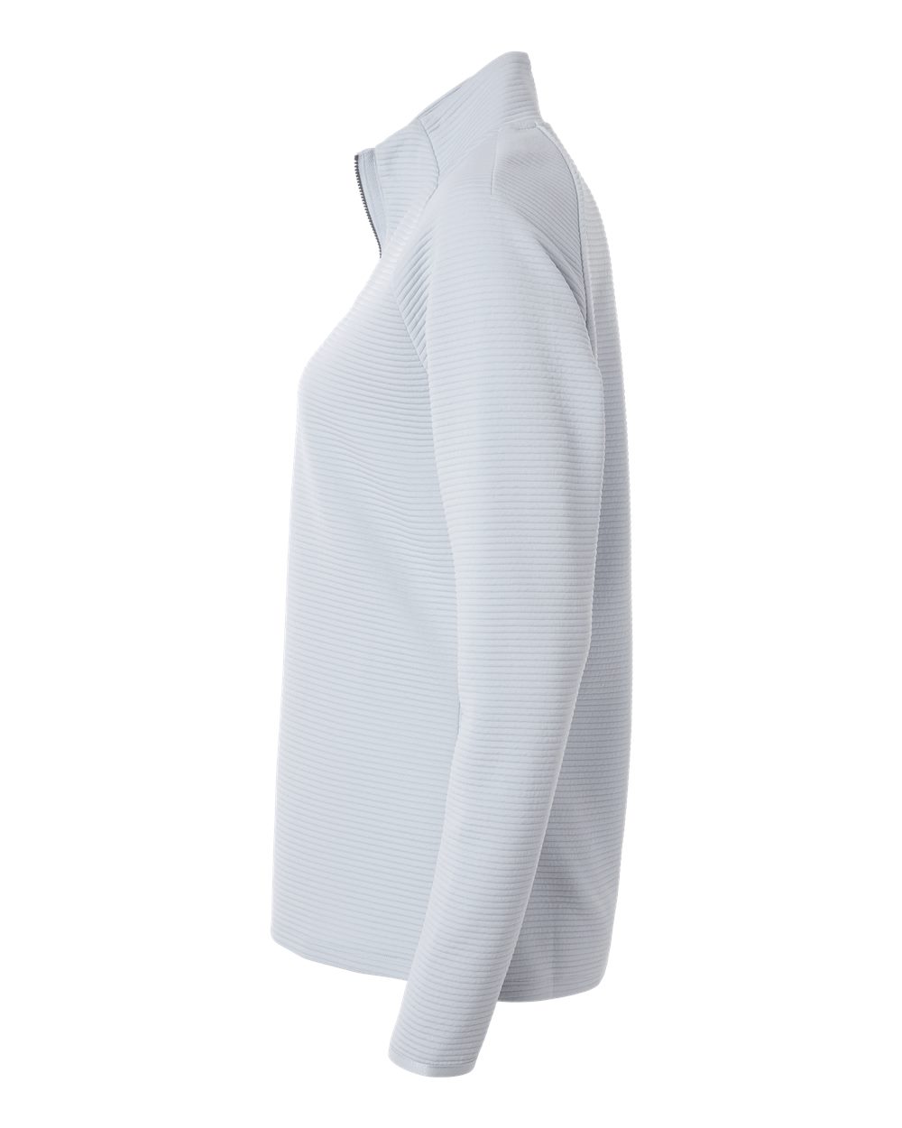Adidas A589 Women’s Spacer Quarter-zip Pullover - Halo Blue