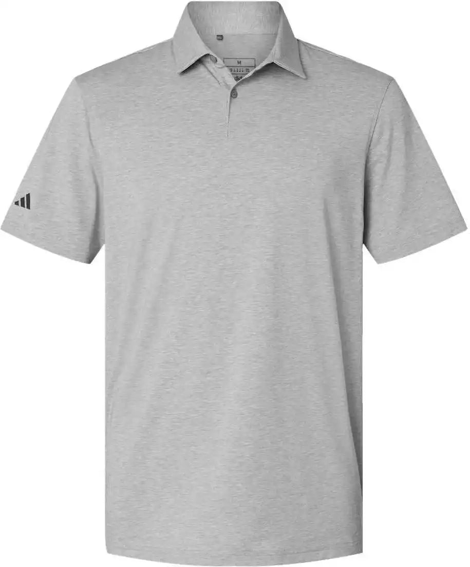 Adidas A590 Blend Polo - Gray Three Melange