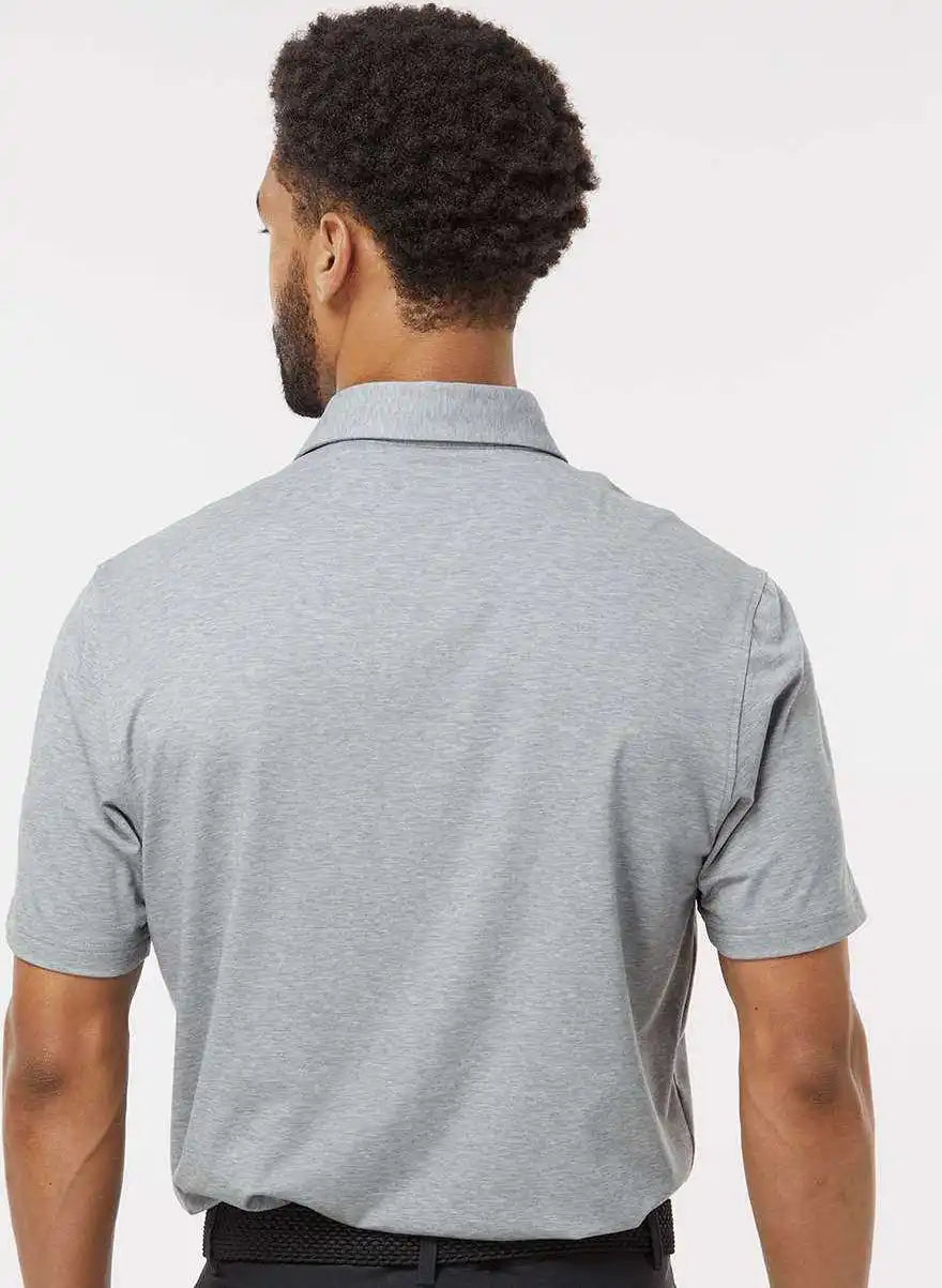 Adidas A590 Blend Polo - Gray Three Melange