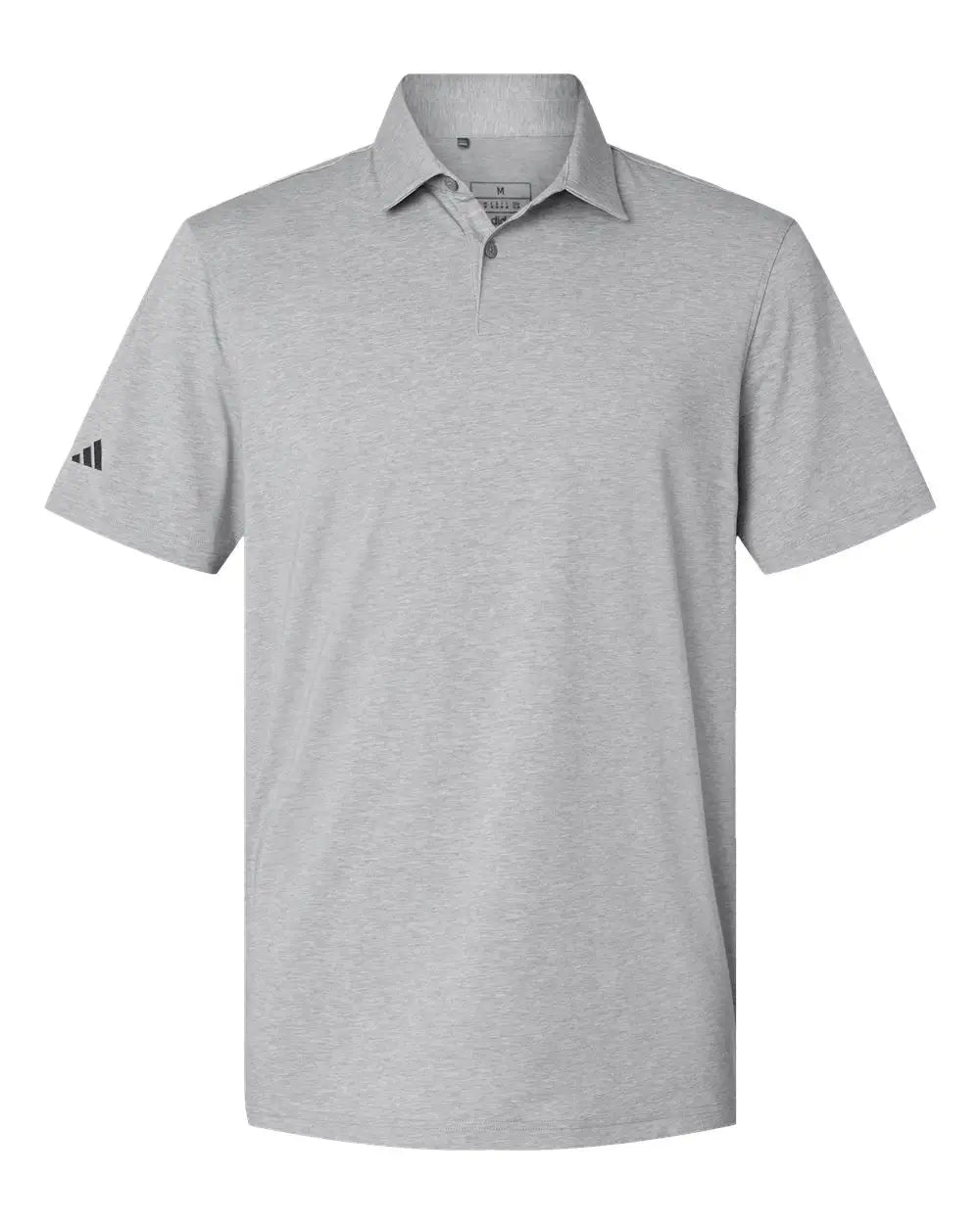 Adidas A590 Blend Polo - Grey Three Melange - Gray / Xs