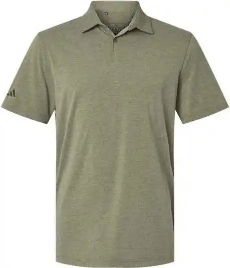 Adidas A590 Blend Polo - Olive Strata Melange