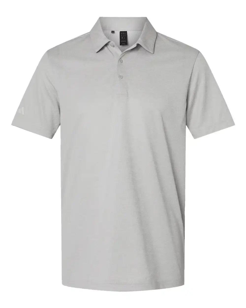 Adidas A591 Space Dyed Polo - Grey one Heather - s