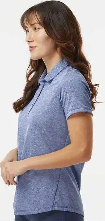 Adidas A592 Women’s Space Dyed Polo - Collegiate Royal Melange