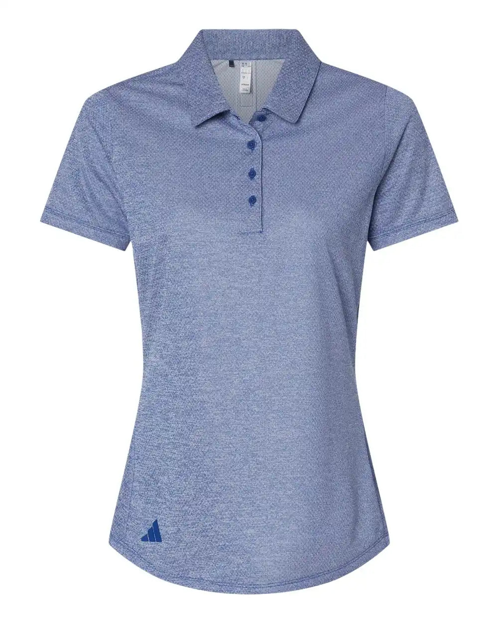 Adidas A592 Women’s Space Dyed Polo - Collegiate Royal Melange - Xs