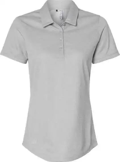 Adidas A592 Women’s Space Dyed Polo Gray one Heather