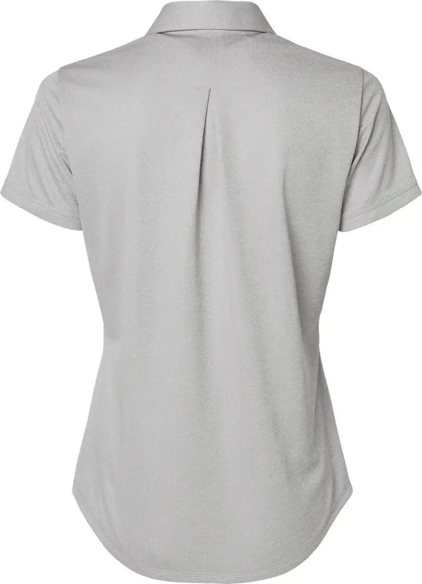 Adidas A592 Women’s Space Dyed Polo - Grey one Heather