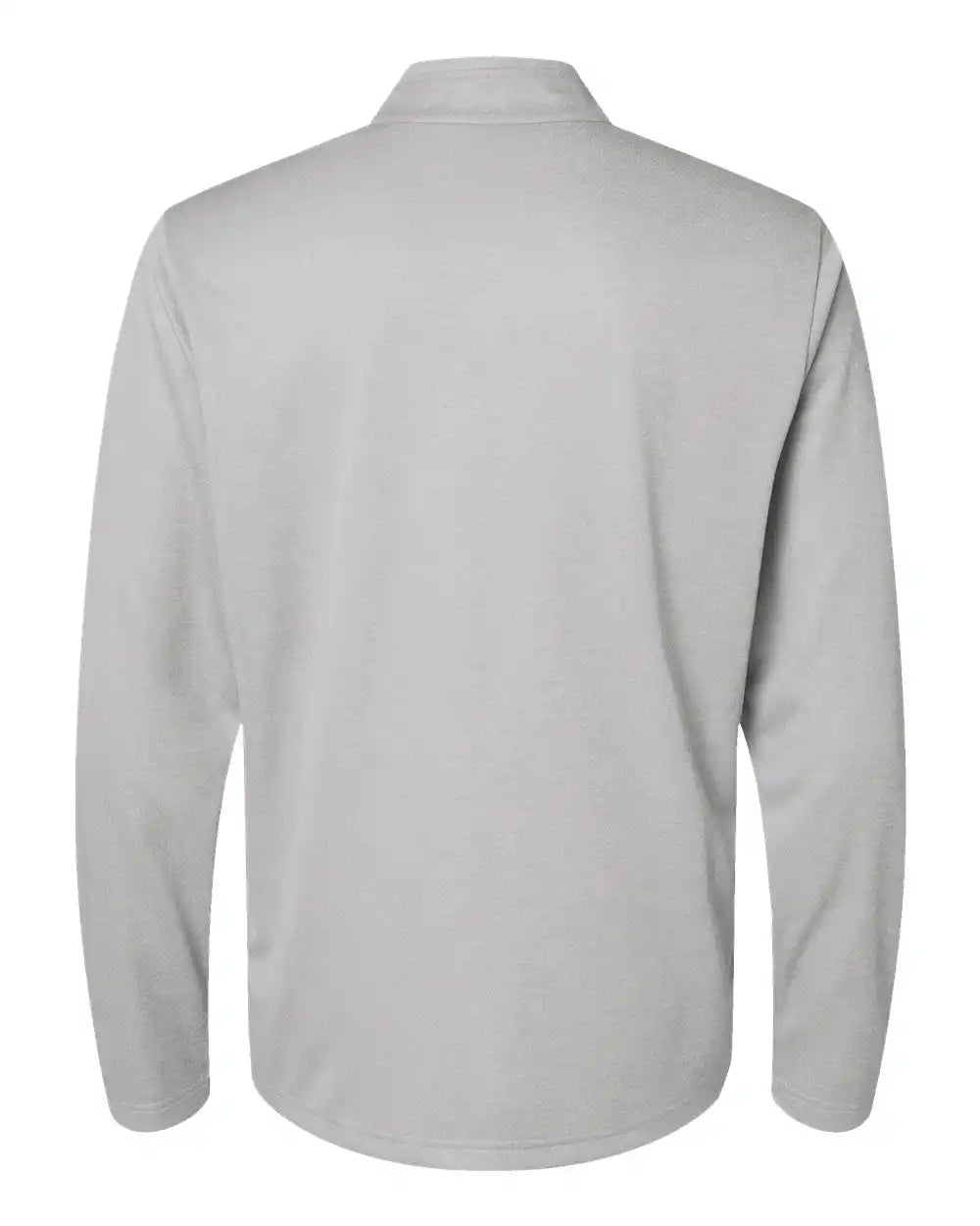 Adidas A593 Space Dyed Quarter-zip Pullover - Grey one Heather