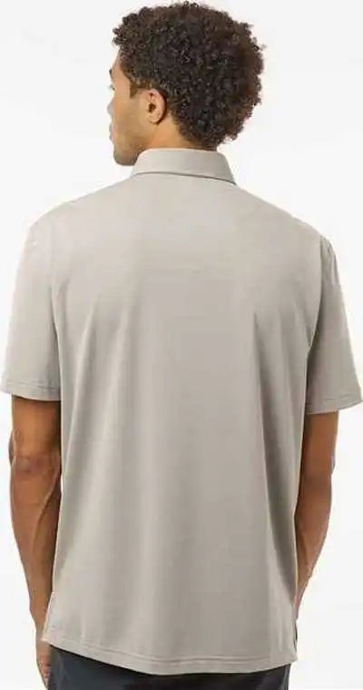 Adidas A595 Button Down Short Sleeve Shirt - Alumina