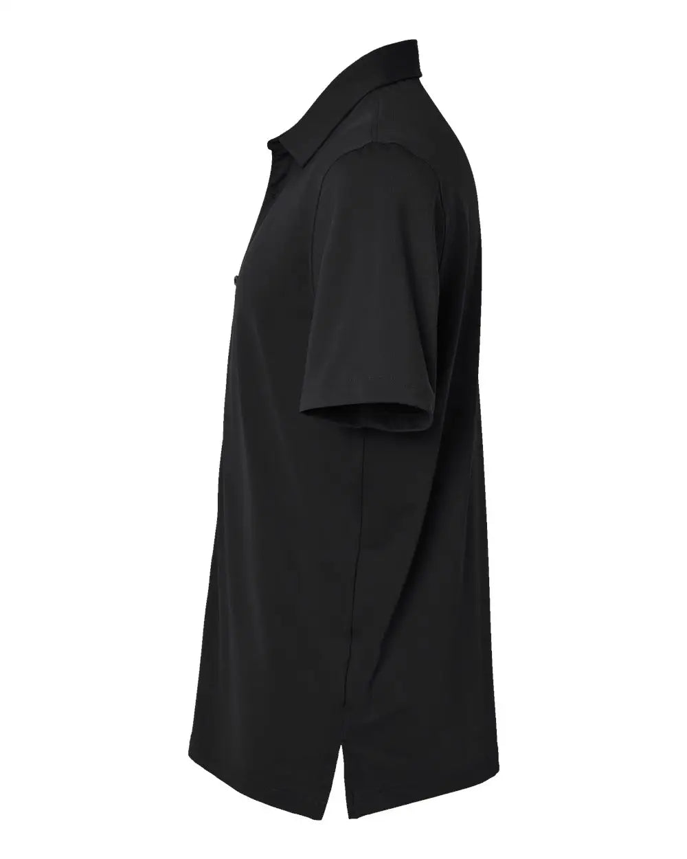 Adidas A595 Button Down Short Sleeve Shirt - Black