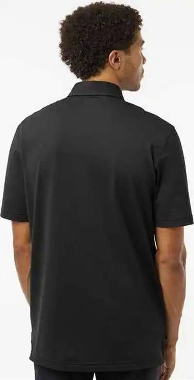 Adidas A595 Button Down Short Sleeve Shirt - Black