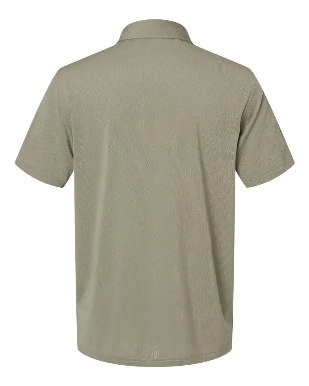 Adidas A595 Button Down Short Sleeve Shirt - Silver Pebble