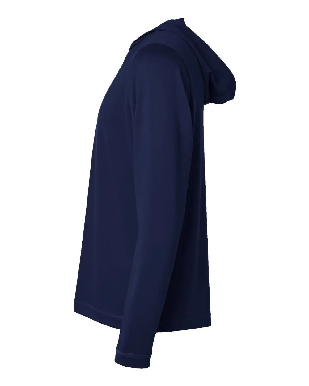 Adidas A596 Lightweight Performance Quarter-zip Hooded Pullover - Collegiate Navy