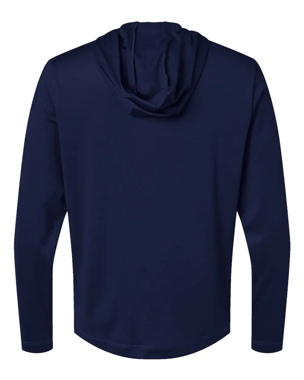 Adidas A596 Lightweight Performance Quarter-zip Hooded Pullover - Collegiate Navy