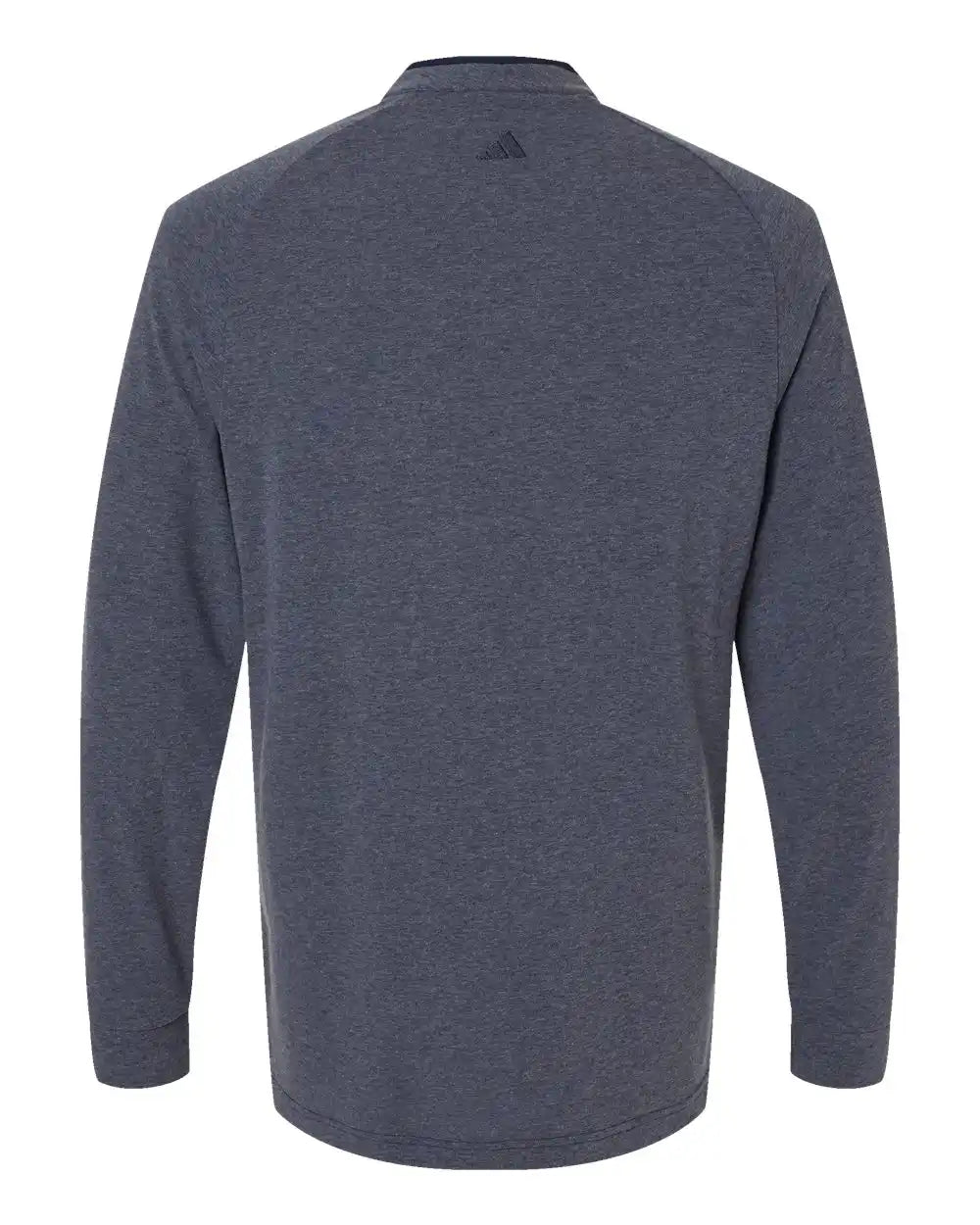 Adidas A597 Henley Long Sleeve T-shirt - Collegiate Navy Melange - s