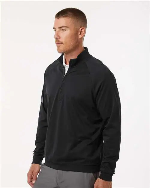 Adidas A598 Club Quarter-zip Pullover - Black