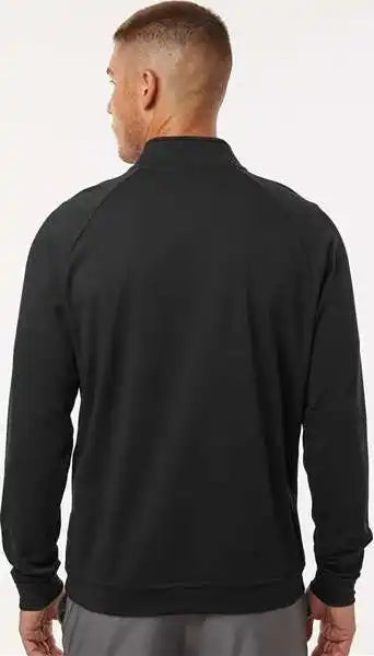 Adidas A598 Club Quarter-zip Pullover - Black