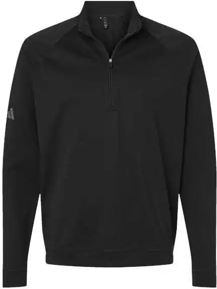 Adidas A598 Club Quarter Zip Pullover Black